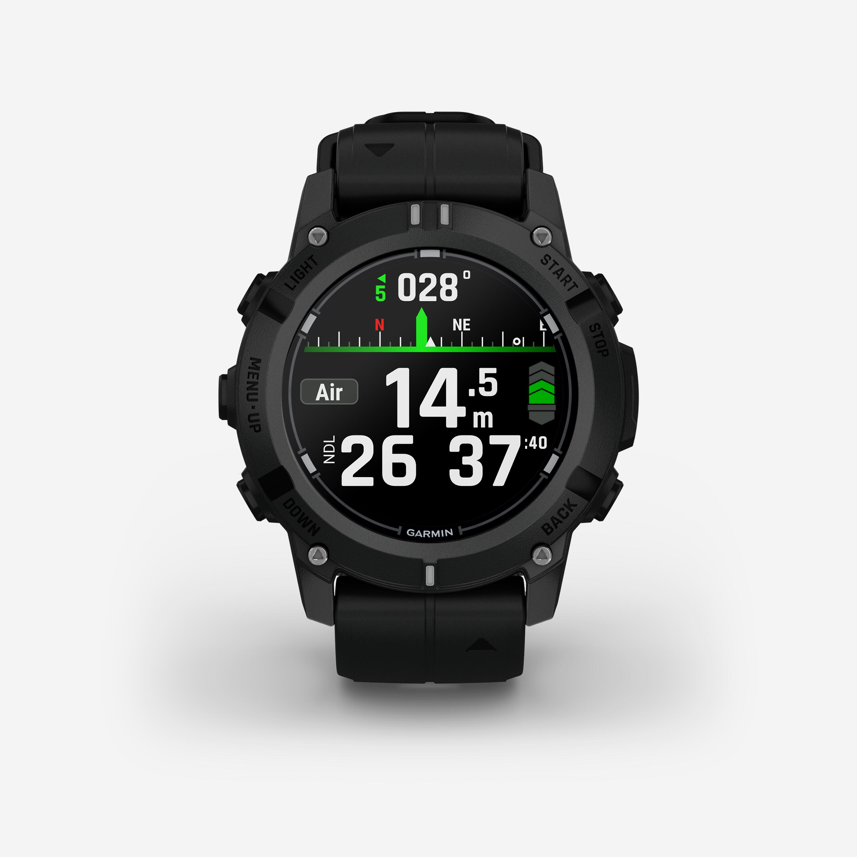 GPS-Smartwatch mit Tauchcomputer Garmin – Descent G2 – schwarz 1/11