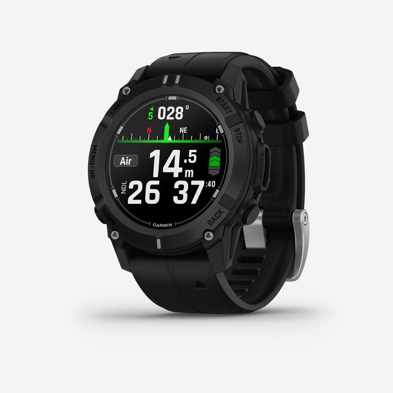 Ceas GPS conectat cu computer de scufundare Garmin - Descent G2 - negru