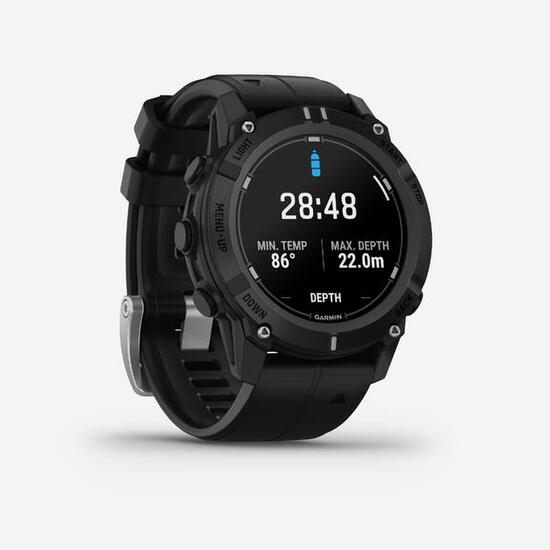 GPS-Smartwatch mit Tauchcomputer Garmin Descent G2 schwarz