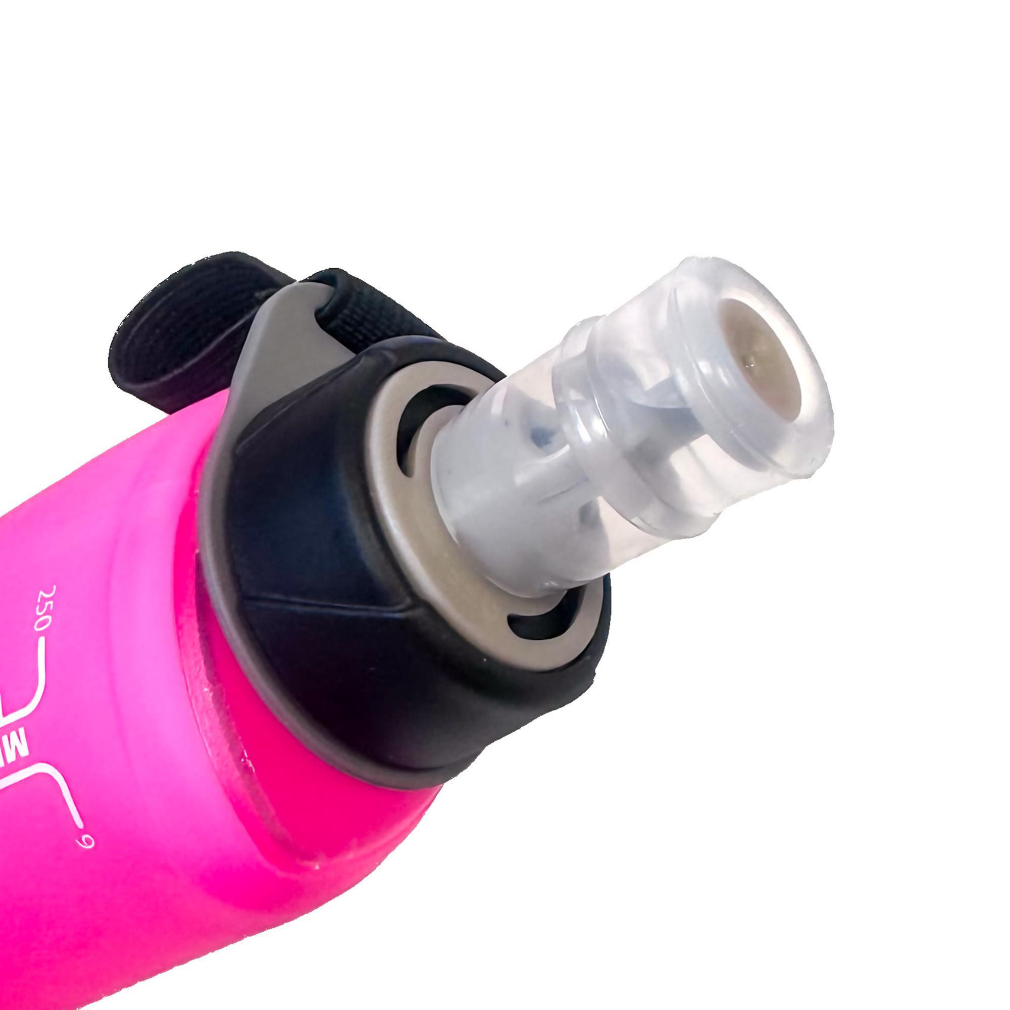 Softflask do biegania Rea Tape Aqua Fold 250ml różowy 3/8