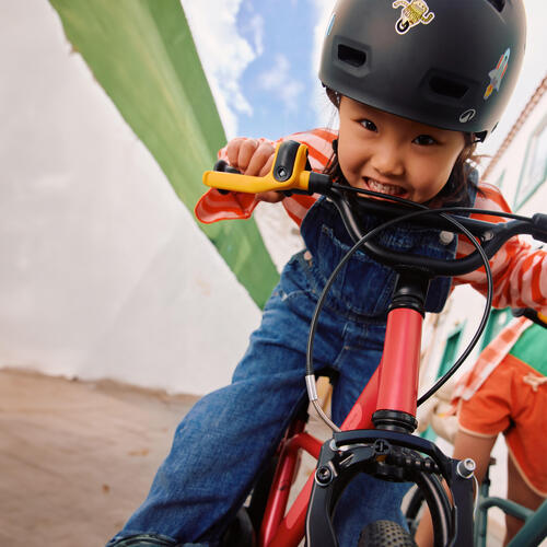 Vélo enfant 16 pouces 4-6 ans, DISCOVER 900 vert