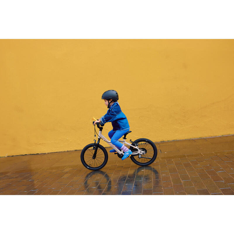 Bicicletă 16 inch 4-6 ani DISCOVER 900 Bej Copii