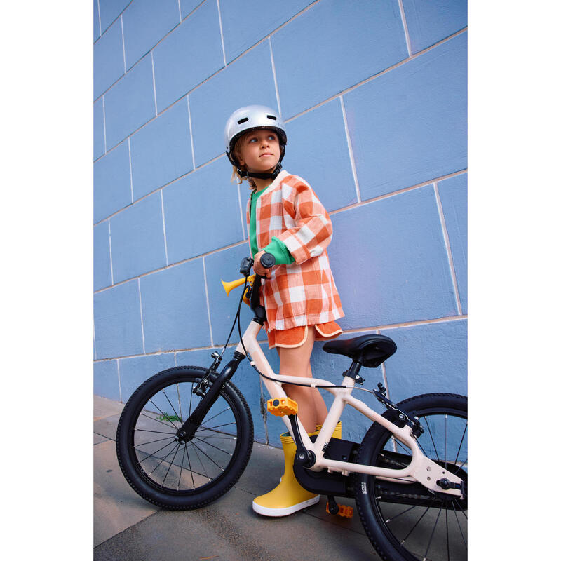 Bicicletă 16 inch 4-6 ani 6.5 kg DISCOVER 900 Bej Copii