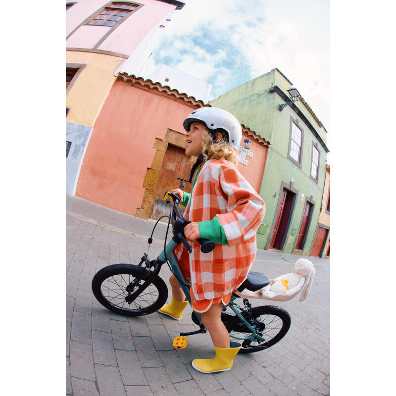 Bicicletă 16 inch 4-6 ani DISCOVER 900 Verde Copii