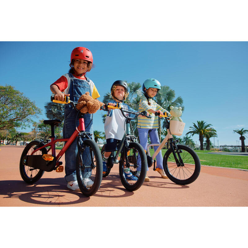 Bicicletă 16 inch 4-6 ani DISCOVER 900 Roz Copii