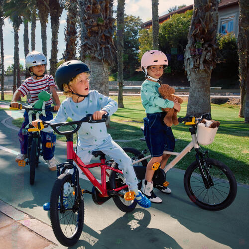 Vélo enfant 16 pouces 4-6 ans, DISCOVER 900 vert