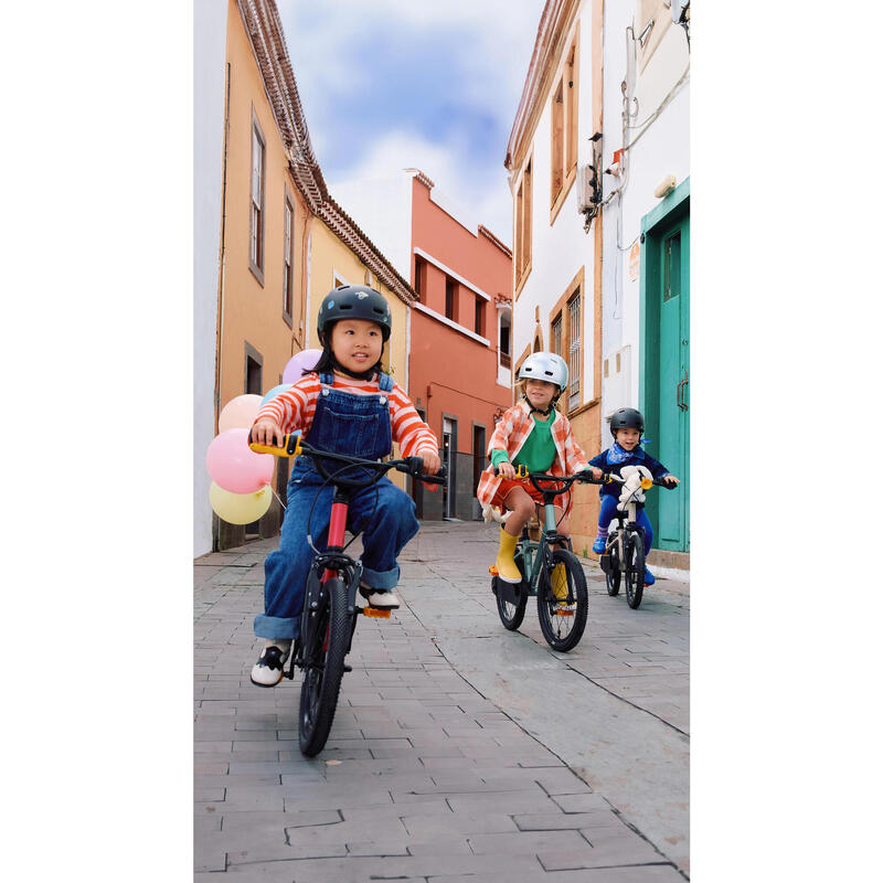 Bicicletă 16 inch 4-6 ani DISCOVER 900 Roz Copii