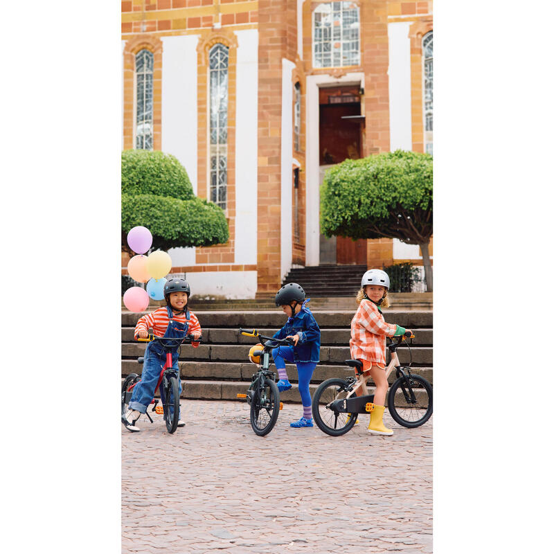 Bicicletă 16 inch 4-6 ani DISCOVER 900 Roz Copii