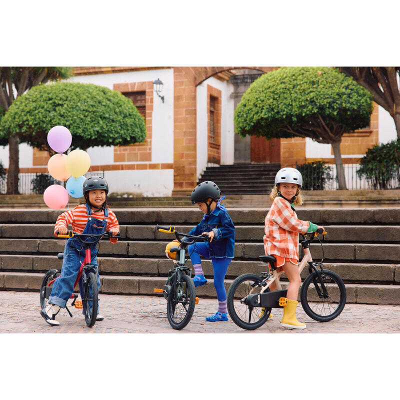Bicicletă 16 inch 4-6 ani DISCOVER 900 Roz Copii