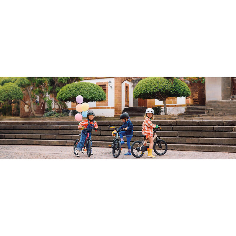 Bicicletă 16 inch 4-6 ani DISCOVER 900 Roz Copii