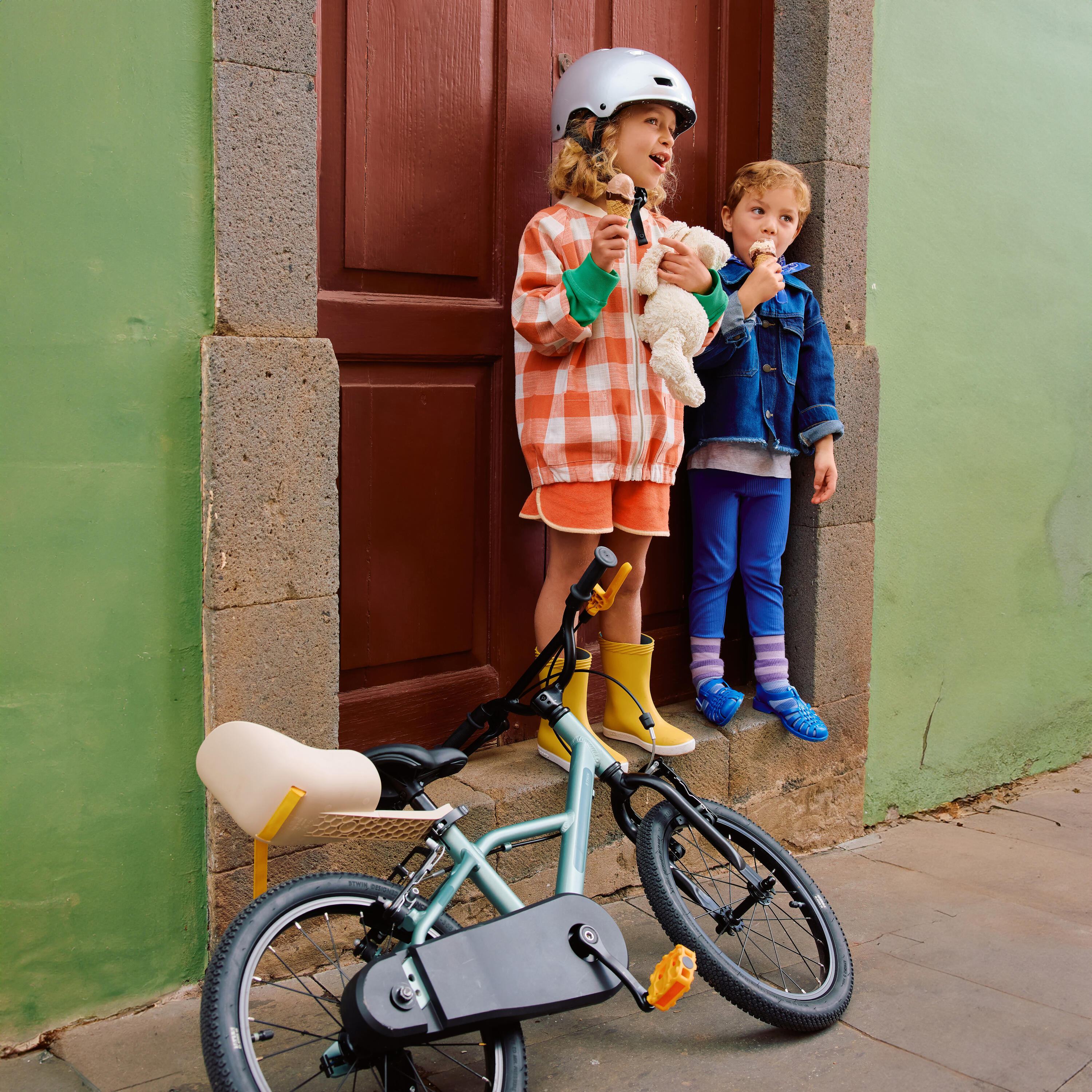 Bicicleta Niños 16 Pulgadas 4-6 Años  Discover 900 Verde 17/17