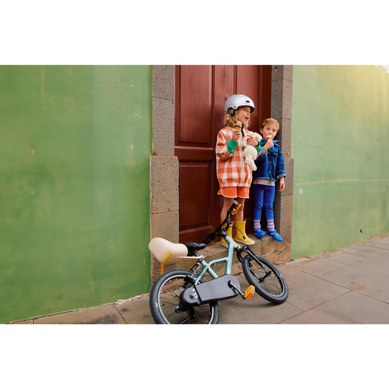 Bicicletă 16 inch 4-6 ani DISCOVER 900 Verde Copii