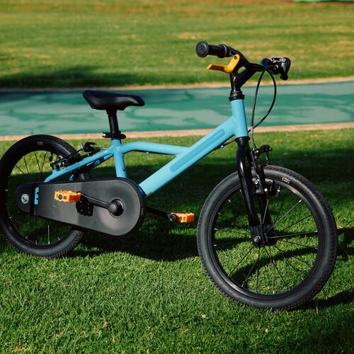 Vélo enfant 16 pouces 4-6 ans, DISCOVER 500 rouge