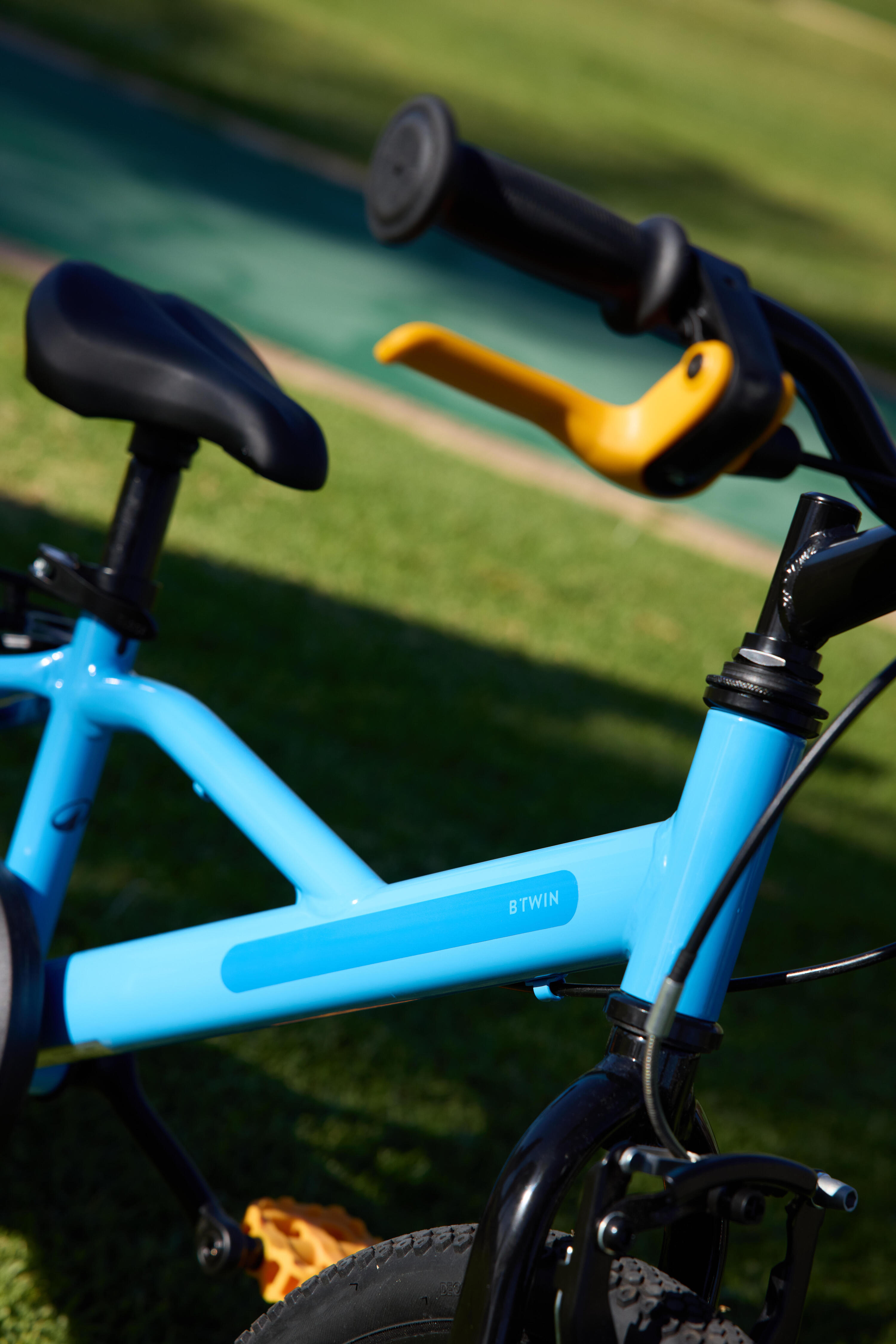 Kid's bike 16" 4-6 years, DISCOVER 500 Blue 14/18