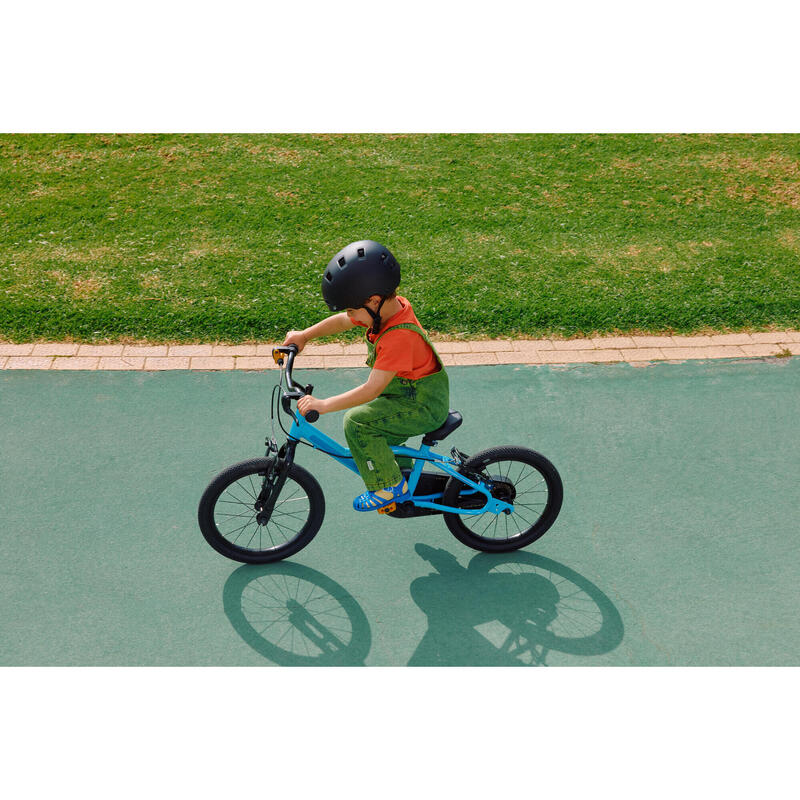 Vélo enfant 16 pouces 4-6 ans, DISCOVER 500 bleu
