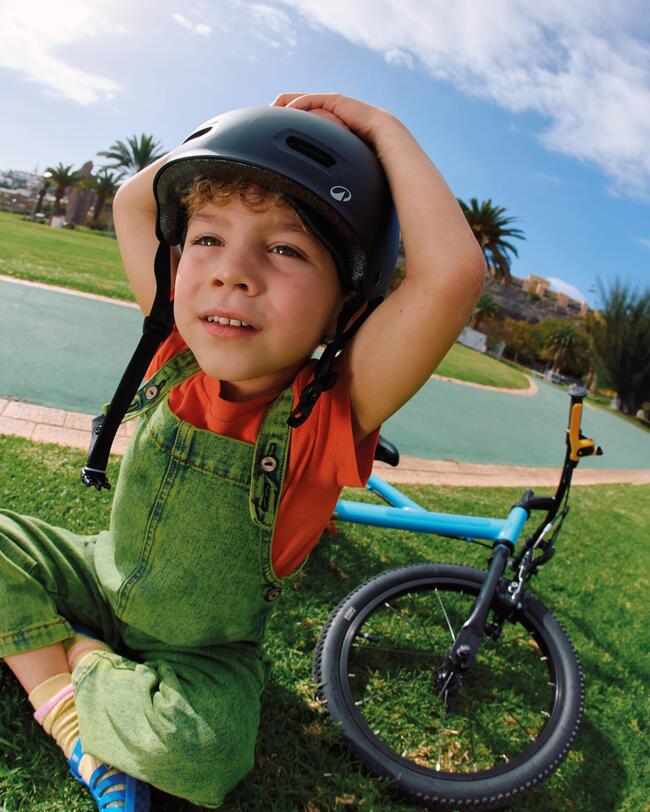 CASQUE DE VÉLO ADO 500 Noir