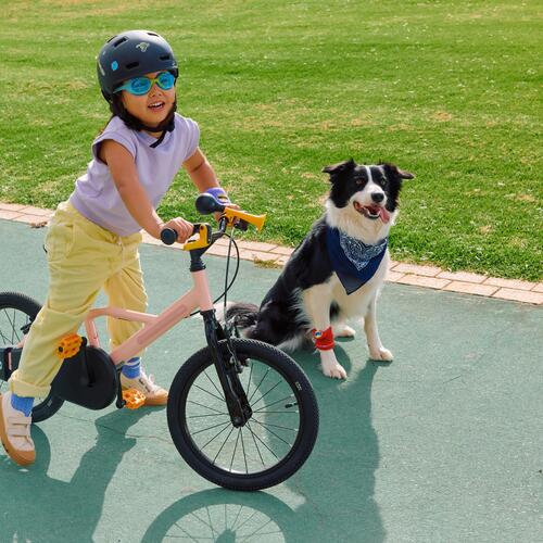 Vélo enfant 16 pouces 4-6 ans, DISCOVER 500 rouge