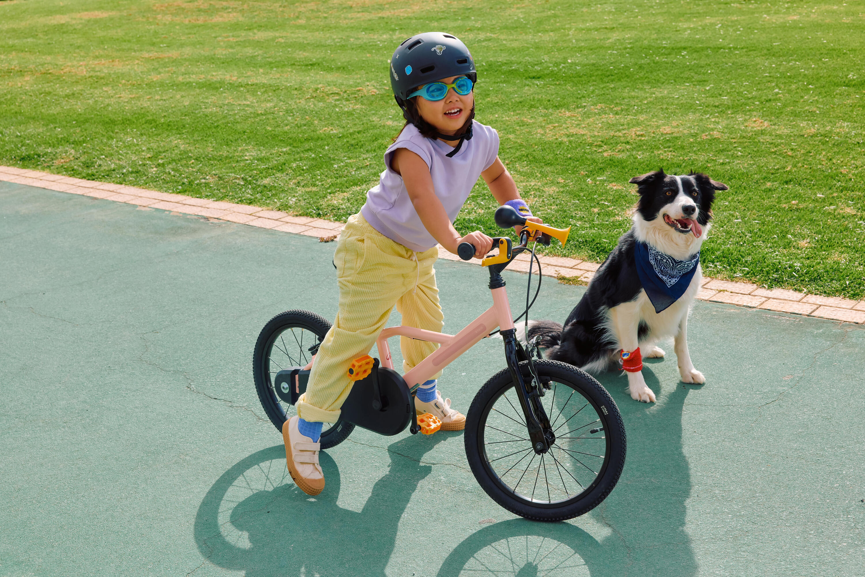 Kid's bike 16" 4-6 years, DISCOVER 100 Pink 23/38