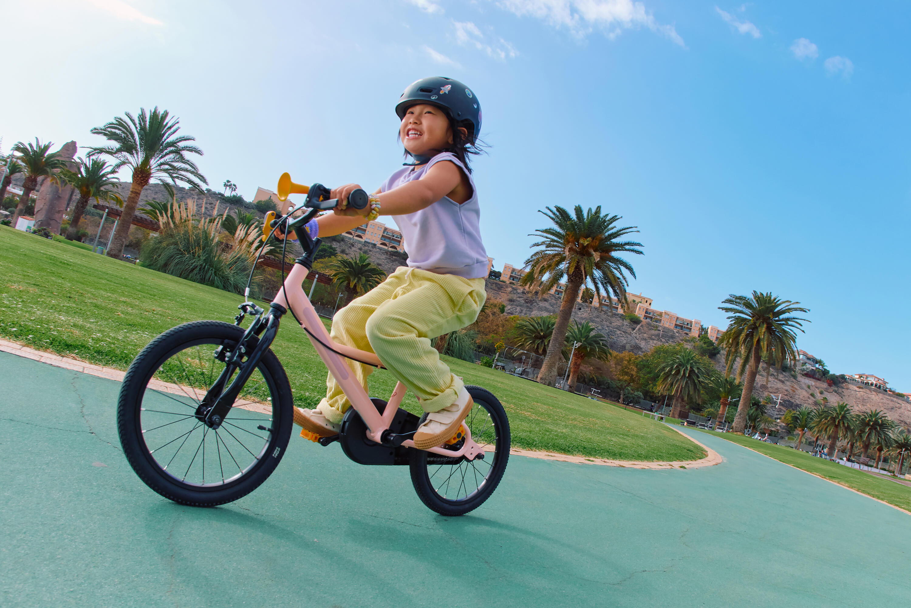 Kid's bike 16" 4-6 years, DISCOVER 100 Pink 22/38