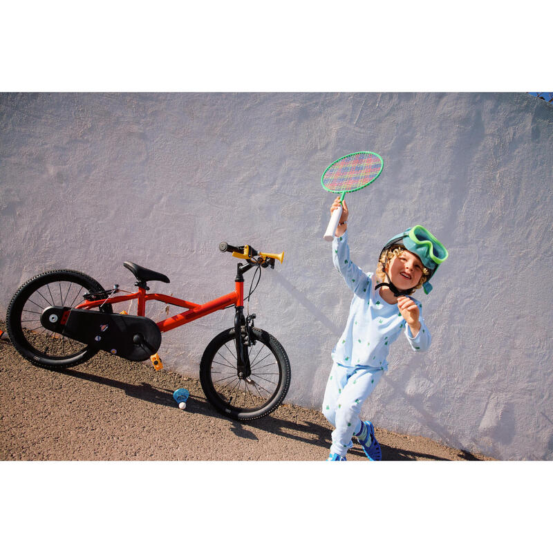 Vélo enfant 16 pouces 4-6 ans, DISCOVER 500 rouge