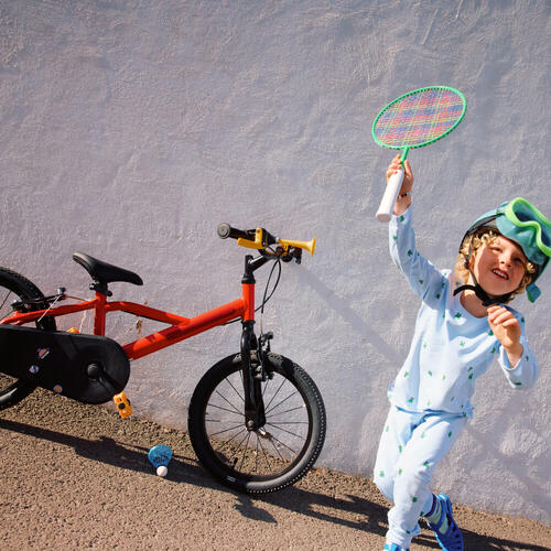 Vélo enfant 16 pouces 4-6 ans, DISCOVER 500 rouge