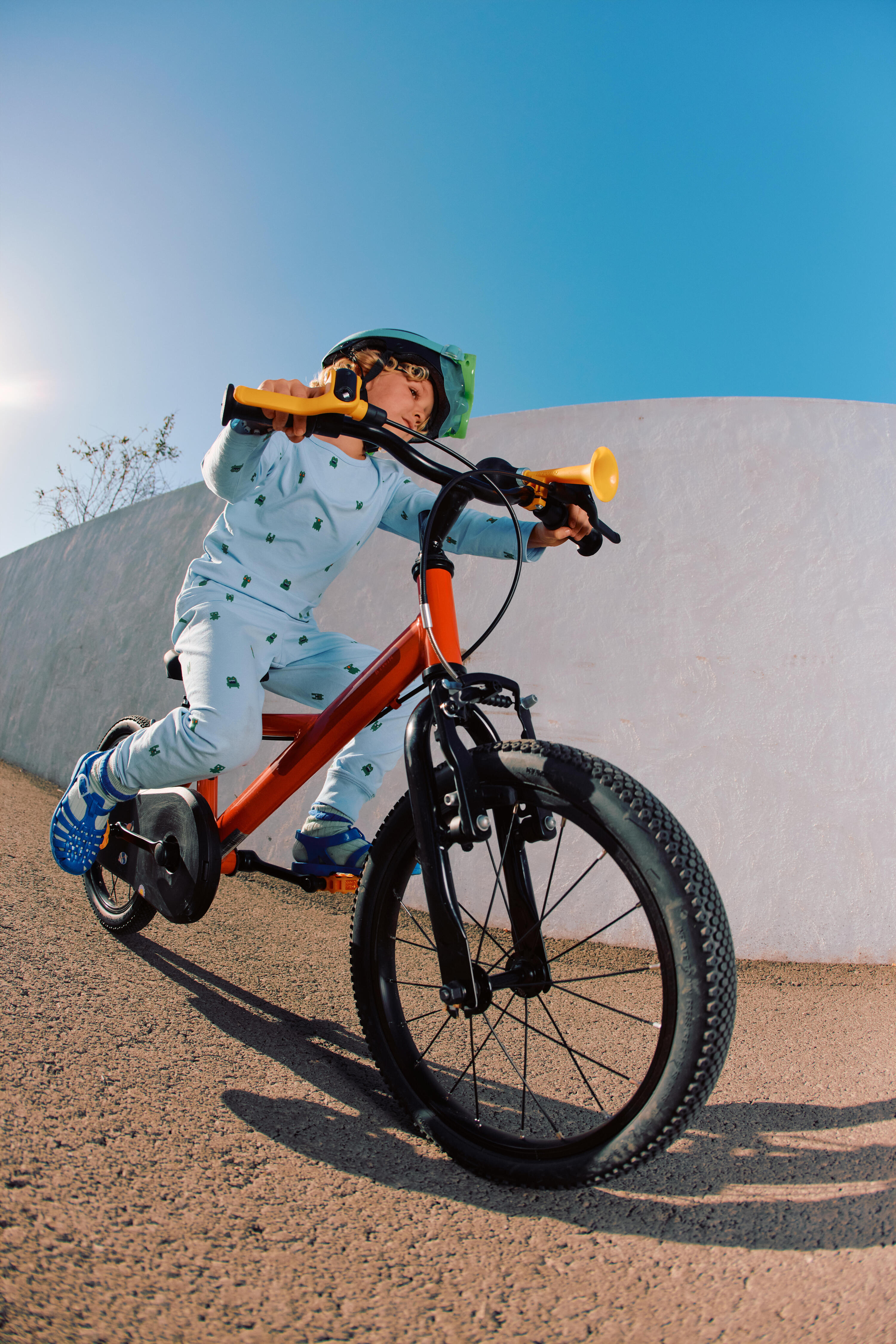 Kid's bike 16" 4-6 years, DISCOVER 500 Red 32/49