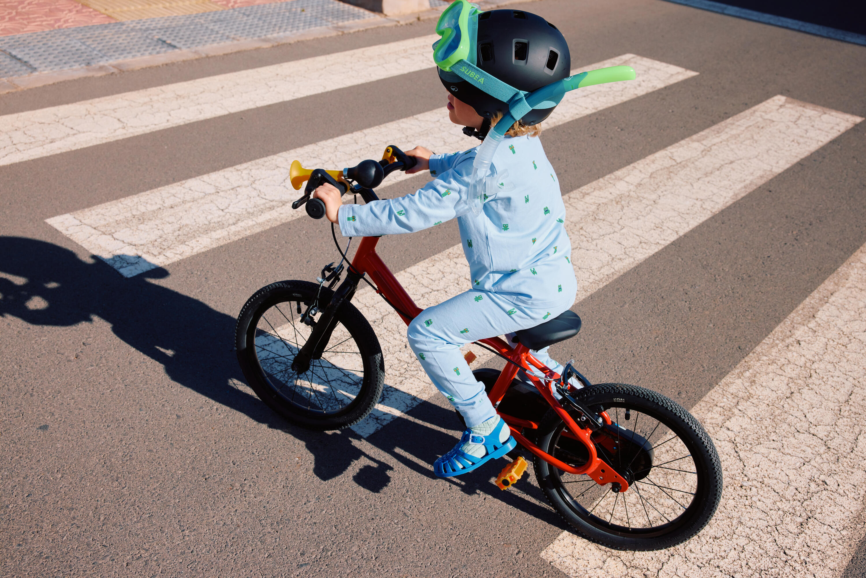Kid's bike 16" 4-6 years, DISCOVER 500 Red 30/49
