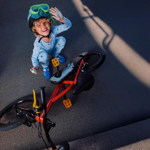 Vélo enfant 16 pouces 4-6 ans, DISCOVER 500 rouge