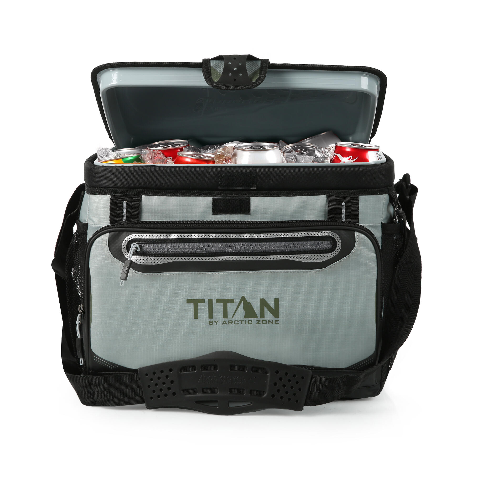 Titan Deep Freeze Tote Cooler – 30 Dosen Fassung, Marineblau, Hält Eis Bis Zu 3 Tage