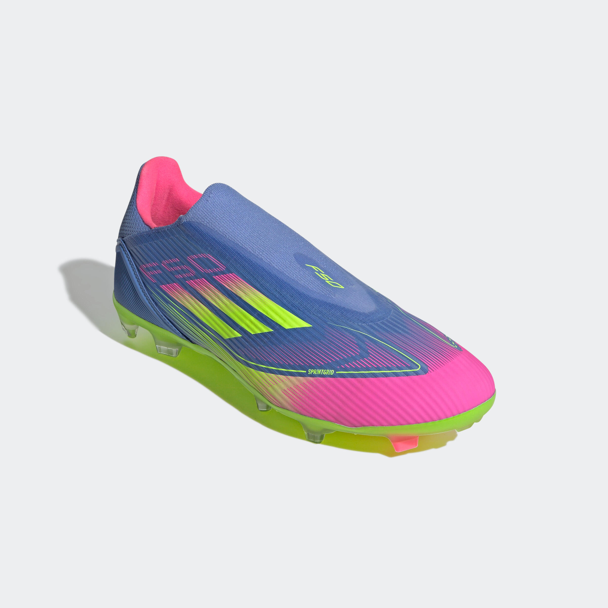 Damen/Herren Fußball Nockenschuhe FG/MG - F50 League Laceless  9/10