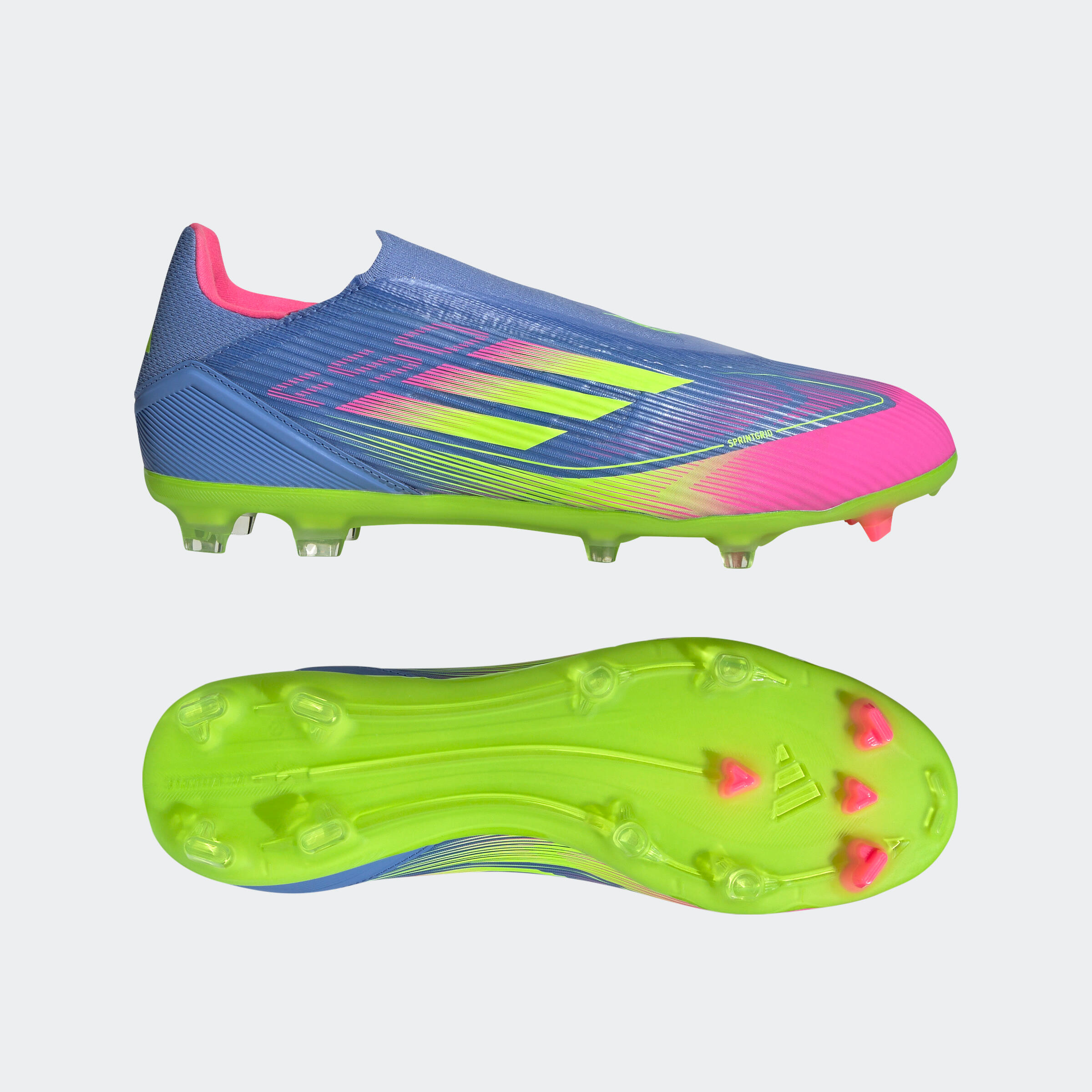 Damen/Herren Fußball Nockenschuhe FG/MG - F50 League Laceless  6/10
