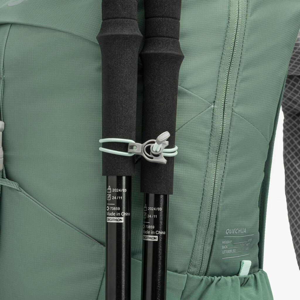 Sac à dos de randonnée ventilé 25L, MH500 violet