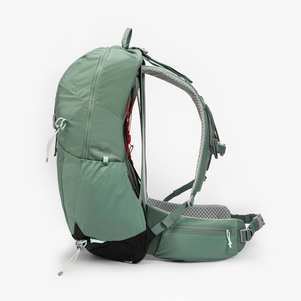 Sac à dos de randonnée ventilé 25L, MH500 violet