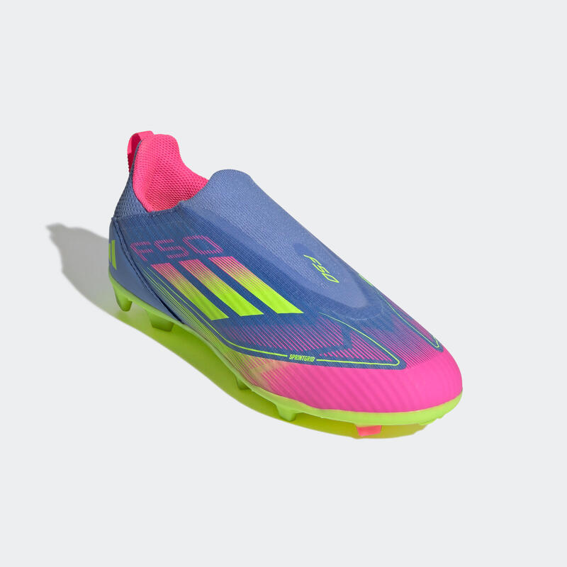 Chaussure F50 League Laceless FG/MG Enfant