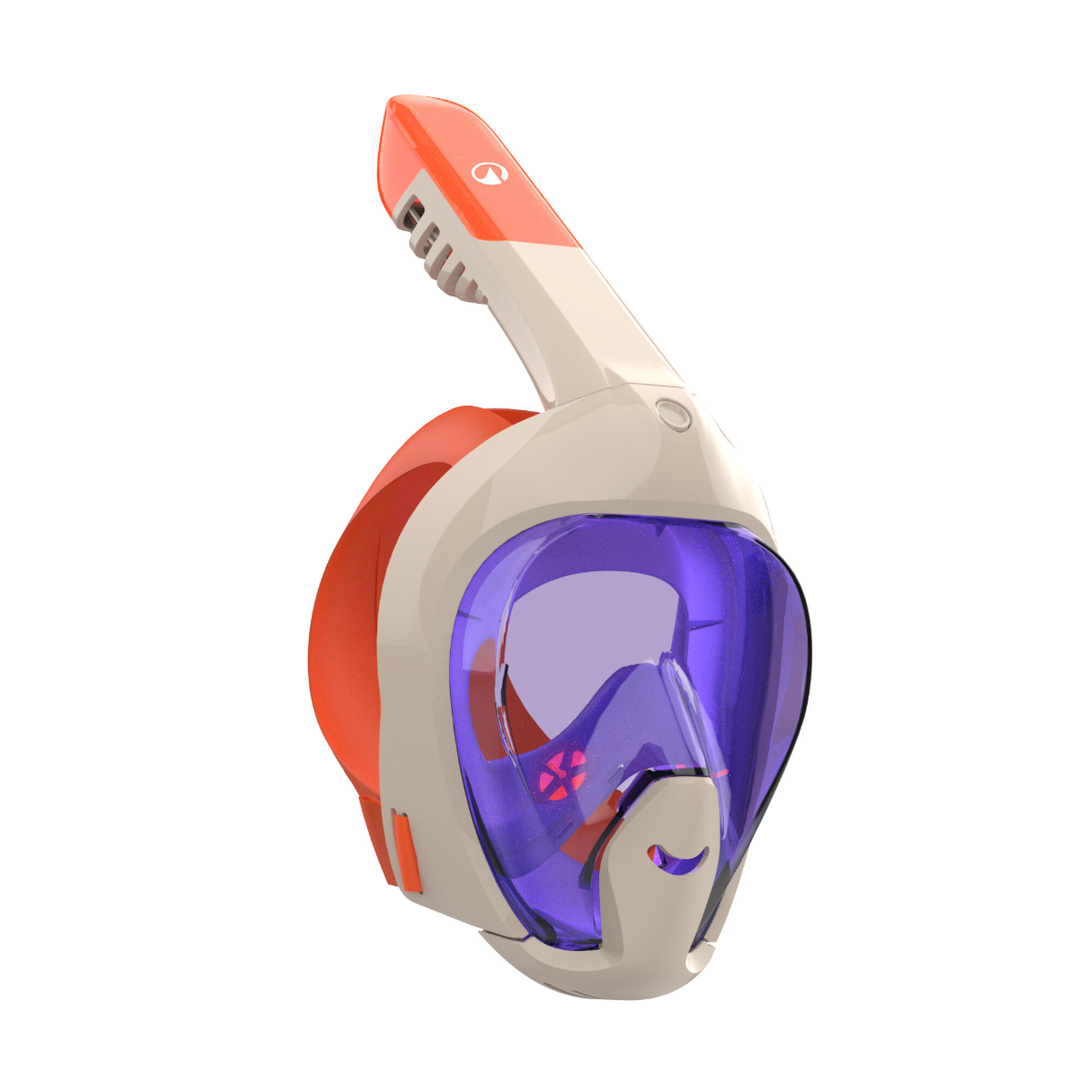 Easybreath Oberflächenmaske XS/Kinder (6–10 Jahre) mit Tasche getönt Lila 12/15