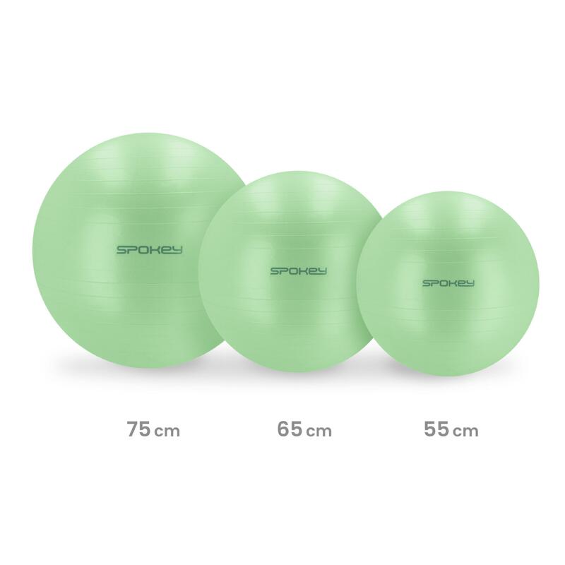 Piłka gimnastyczna 65 cm z pompką Spokey FITBALL