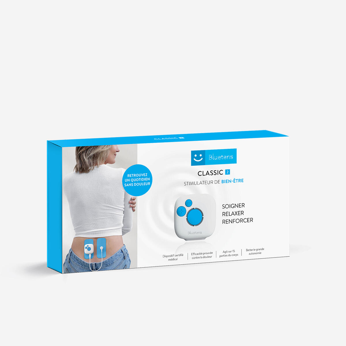 Appareil d'électrostimulation connecté, Classic 2