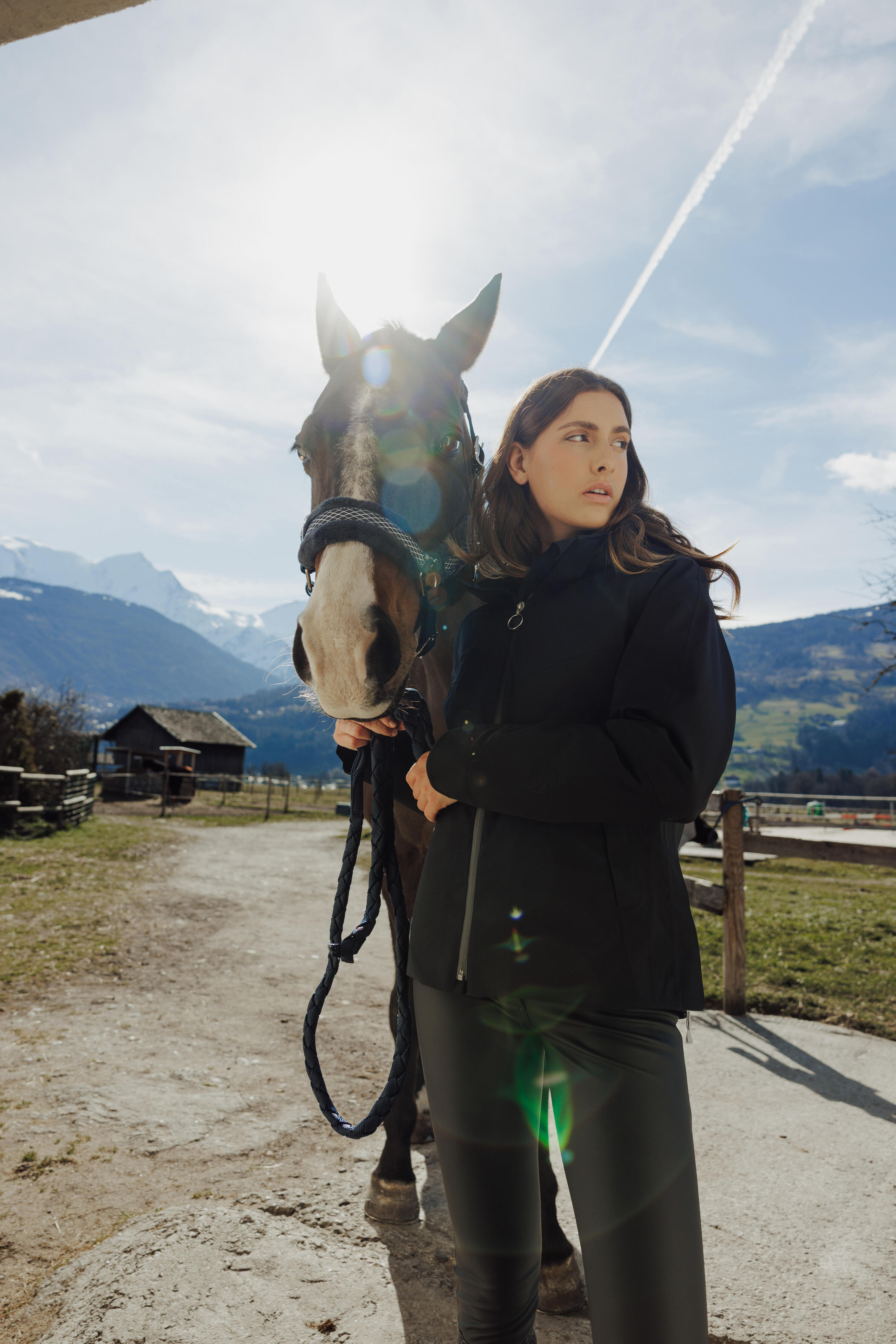 Pantalon D'équitation Imperméable Pour Femme – Pantalon De Survêtement Imperméable Taille Haute Extensible Léger Confortable Pantalon De Survêtement Pour Femme Pantalon D'extérieur Leggings Résistant