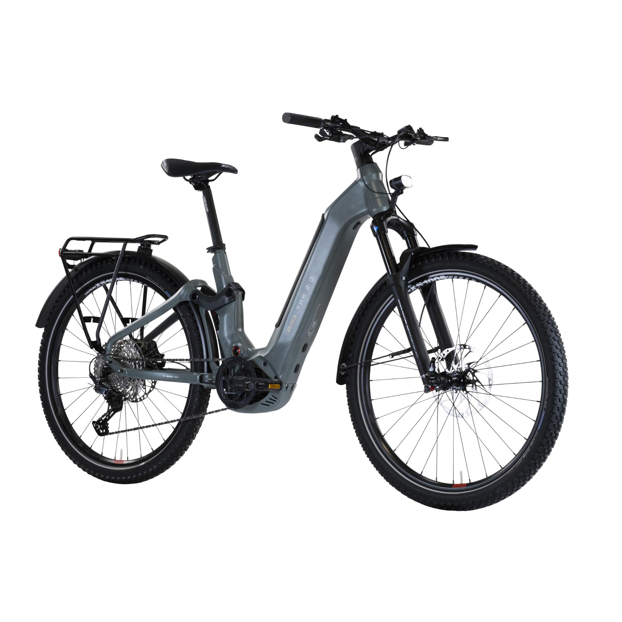 STILUS Hybrid bike with a central motor - Stilus TRK 2.0 2025