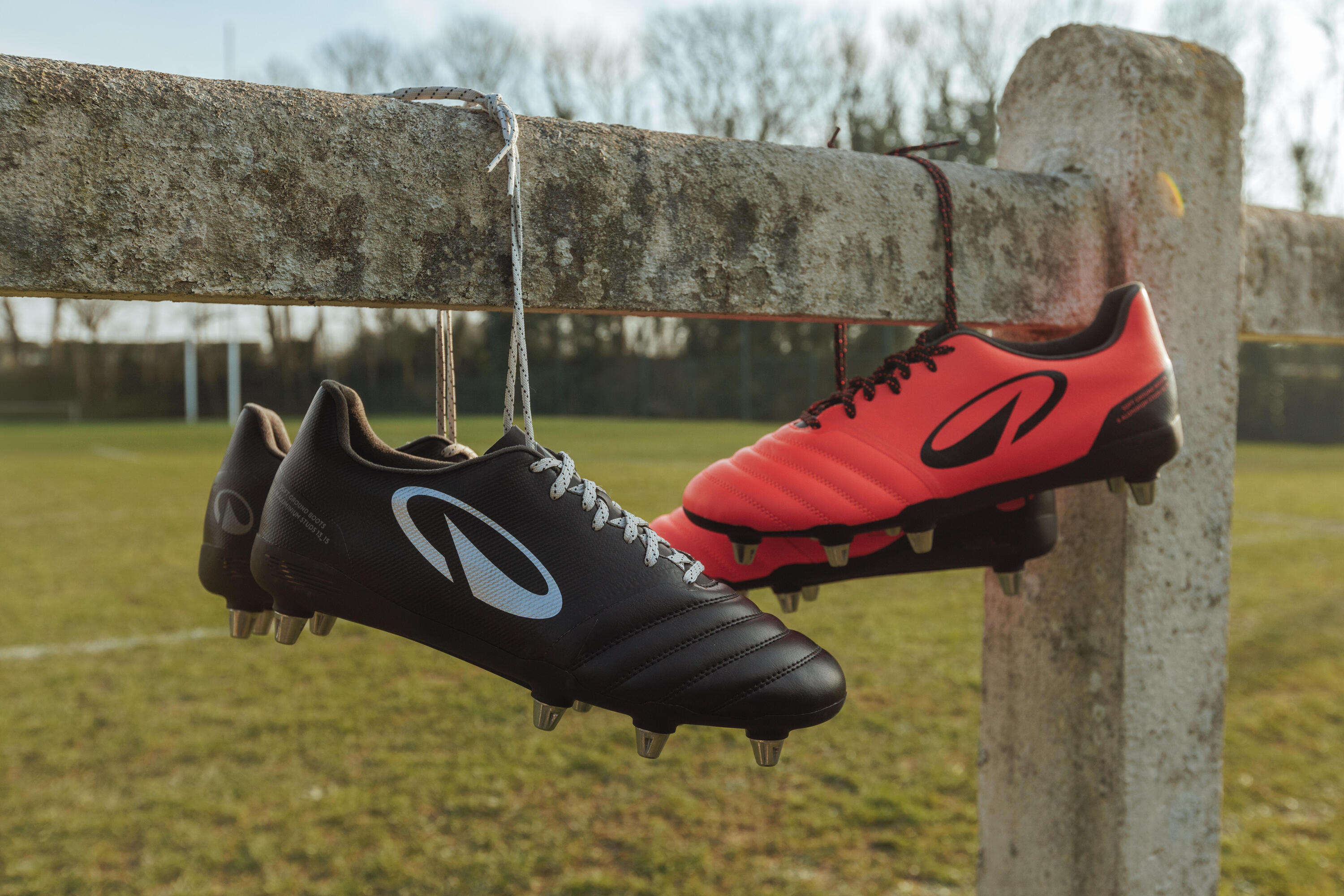 Crampons Rugby Adulte - Impact R500 SG8  Noir 7/9