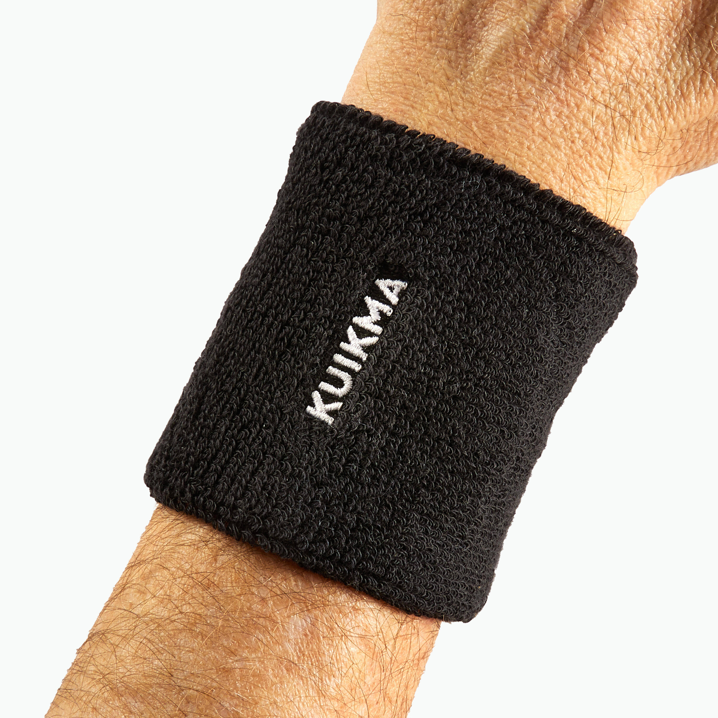 Tennis Wristband TP 100 Black -  1