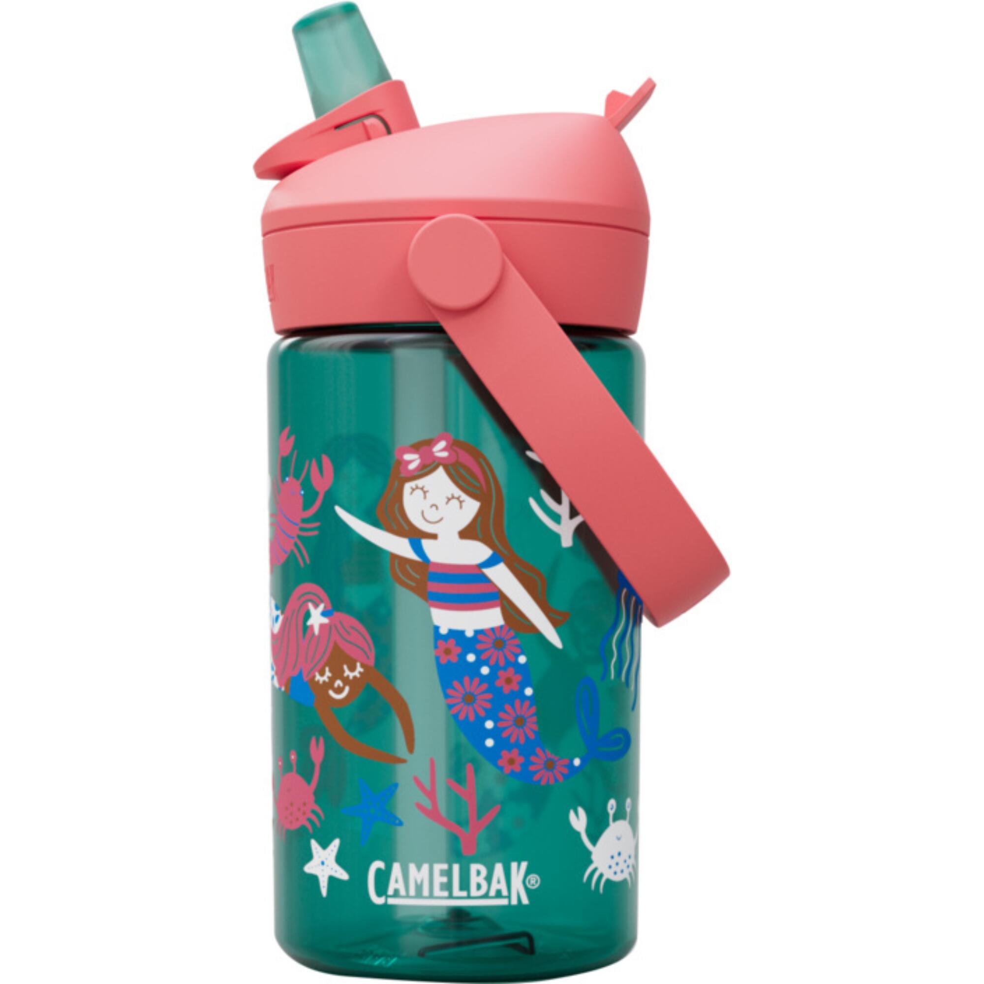 CAMELBAK Kids' Bike Water Bottle - Camelbak Thrive FLip Mermaid 0.4l