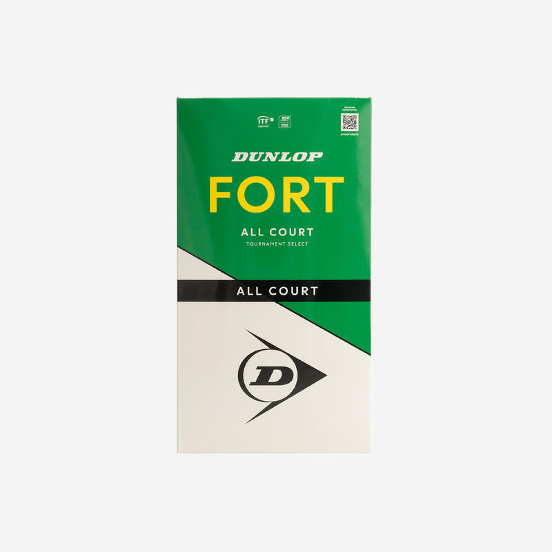 Tenisové míčky Dunlop Fort All Court 2 × 4 ks žluté