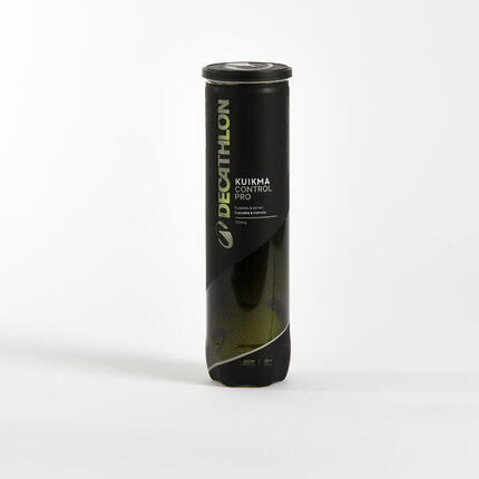 BALLE DE TENNIS CONTROLE KUIKMA CONTROL PRO *4 JAUNE