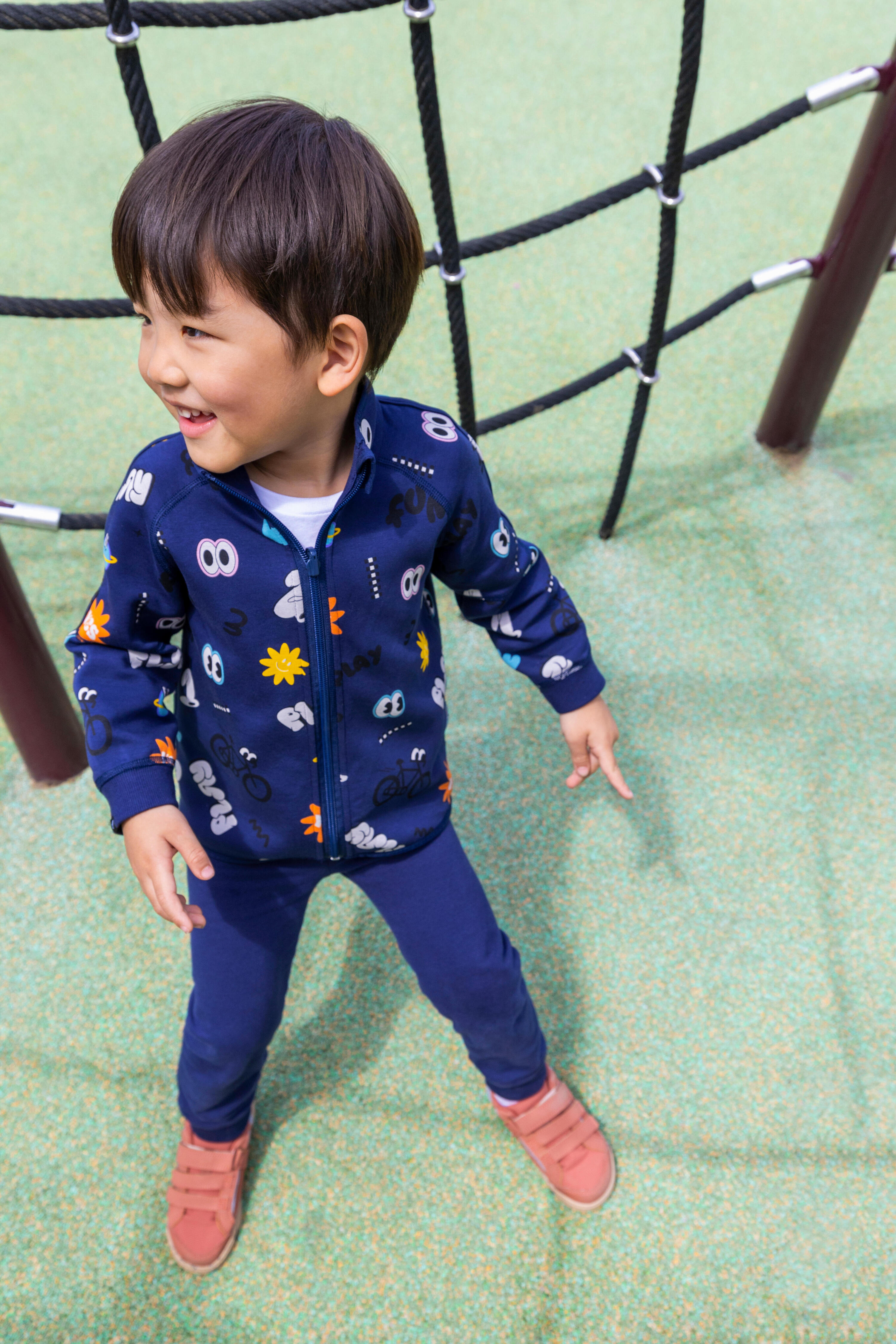 Veste zippée réversible enfant 9/9