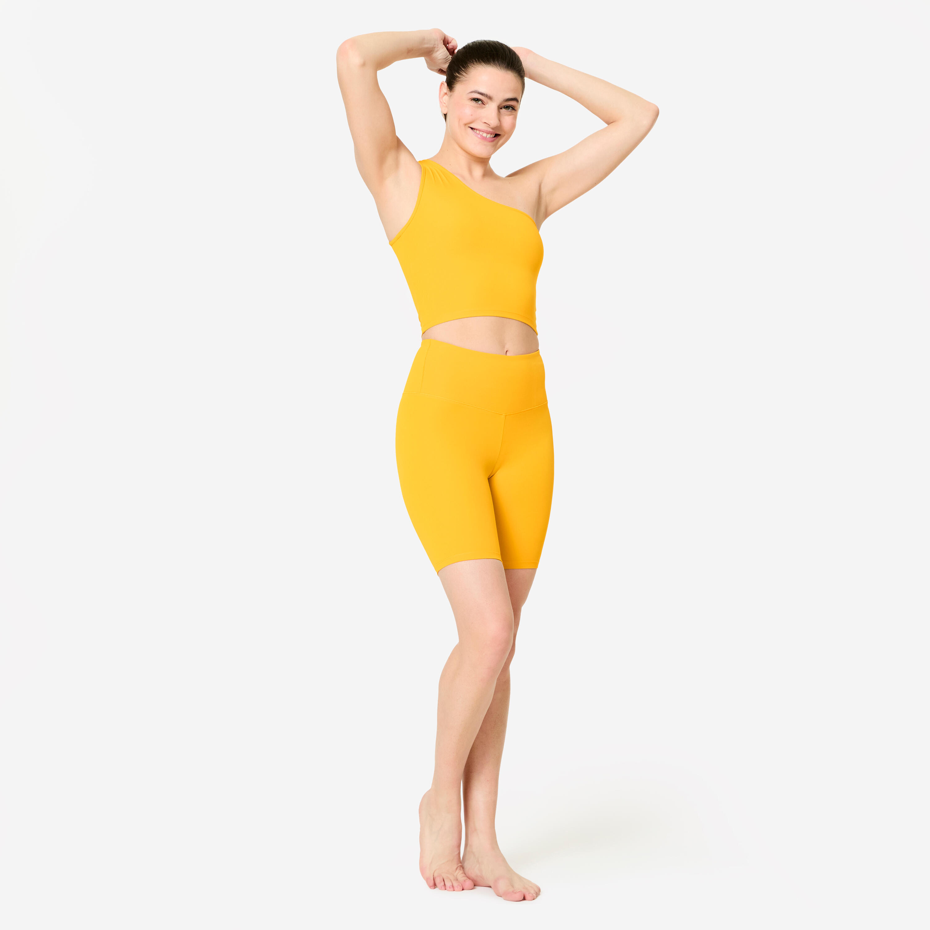 Débardeur asymétrique de fitness femme 2/8