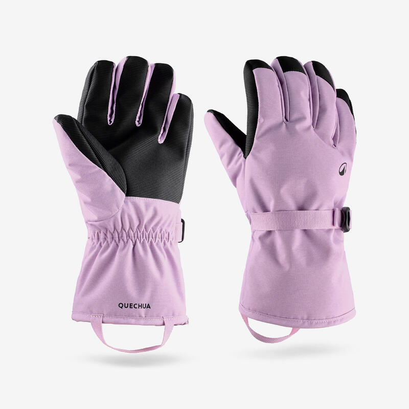Çocuk Kayak Eldiveni - 6/14 Yaş - Lila - GL 500