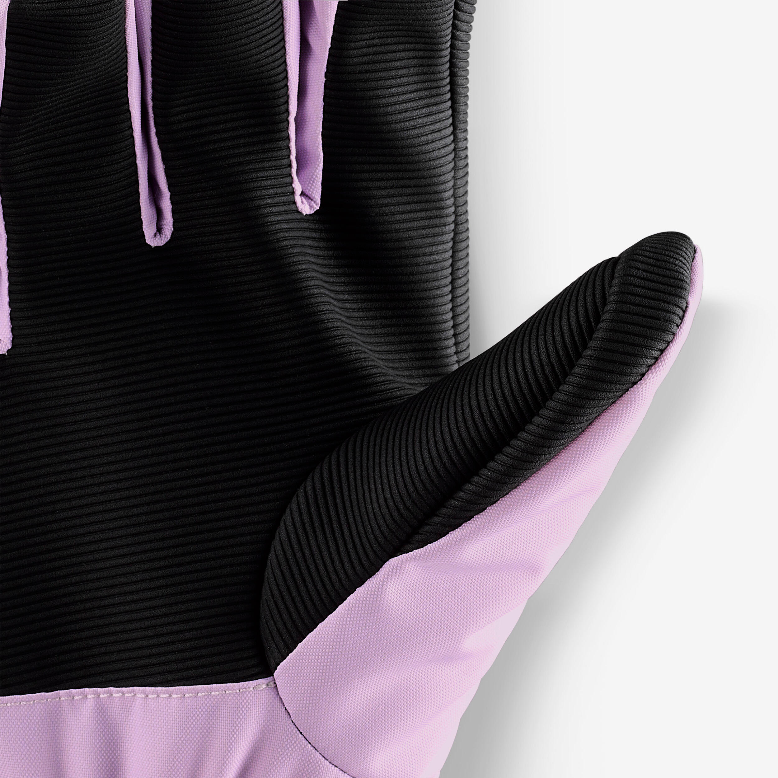 Kids’ Ski Gloves with Leopard Print, GL 500 Age 6–14 - WEDZE