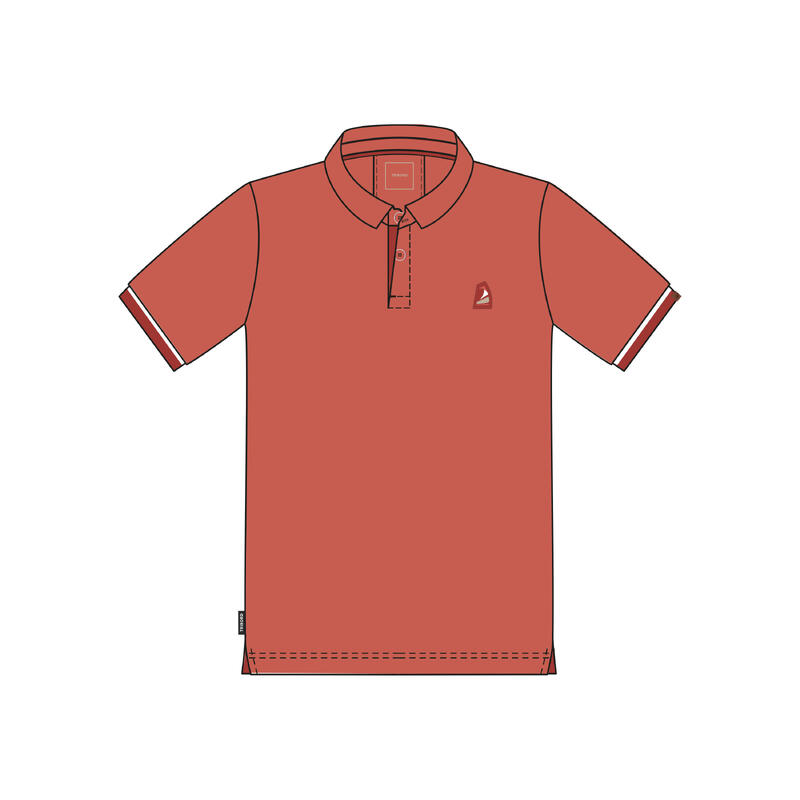 Férfi vitorlás póló - Sailing 100