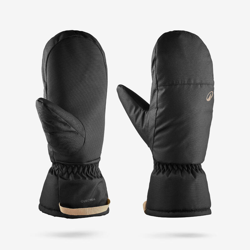 MOUFLE DE SKI ADULTE 100 - NOIRES